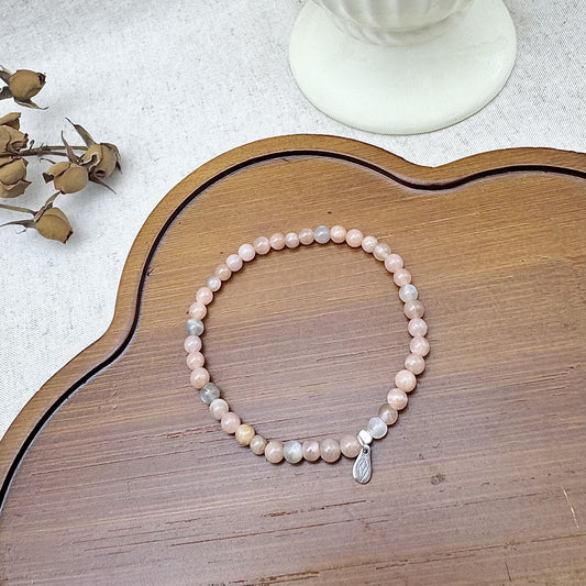 rainbow moonstone bracelet